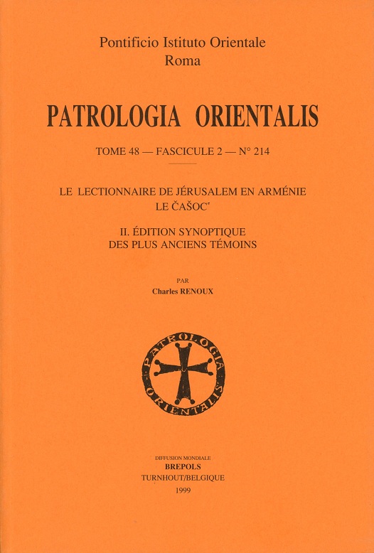 Patrologia Orientalis --- Cliquer pour agrandir